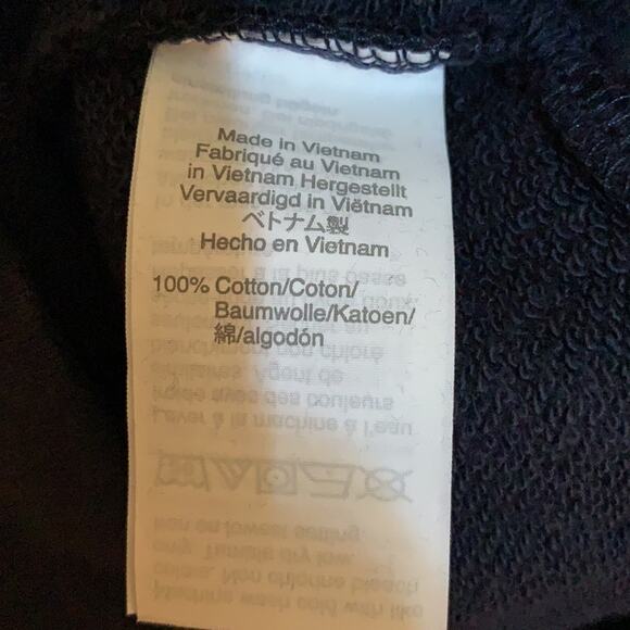 Madewell Turtleneck Sweatshirt In Deep Navy-S - Picture 6 of 6